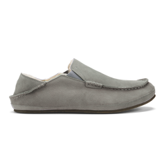 OluKai Men | Moloā Men's Leather Slippers - Kona Coffee