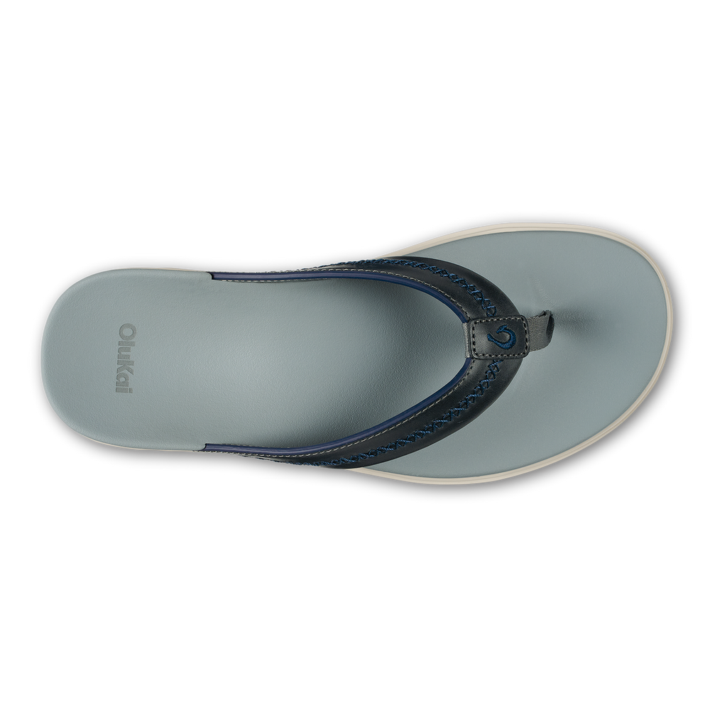 OluKai Men|New Arrivals | Shoreline - Rock / Pale Grey