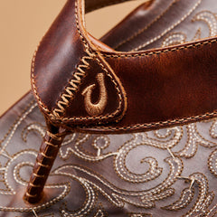 OluKai Men | Mekila Men's Full-Grain Leather Beach Sandals - Natural
