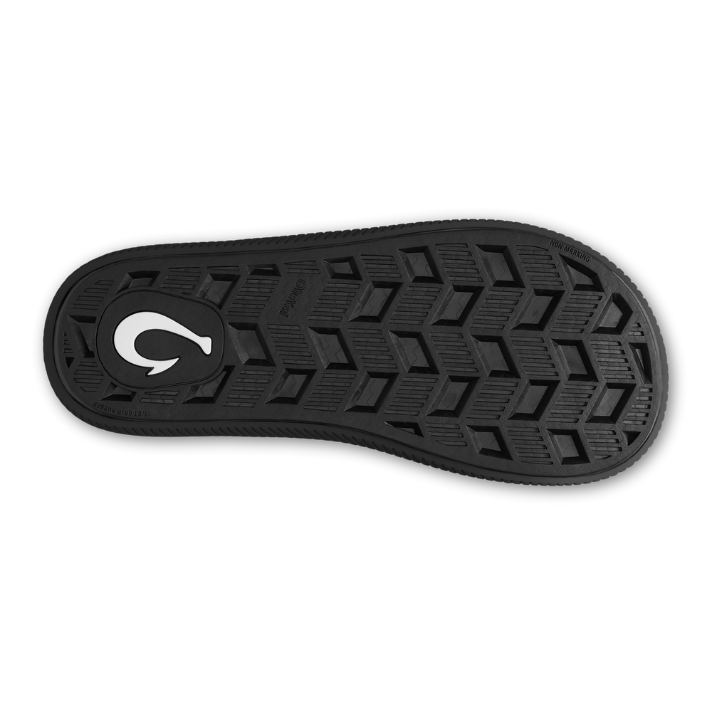 OluKai Men|New Arrivals | Ulele - Black / HLA