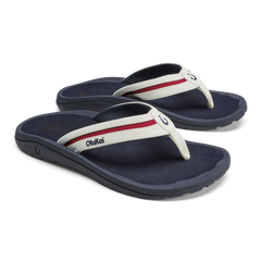 OluKai Men | ʻOhana Pālua - Bright White / Americana