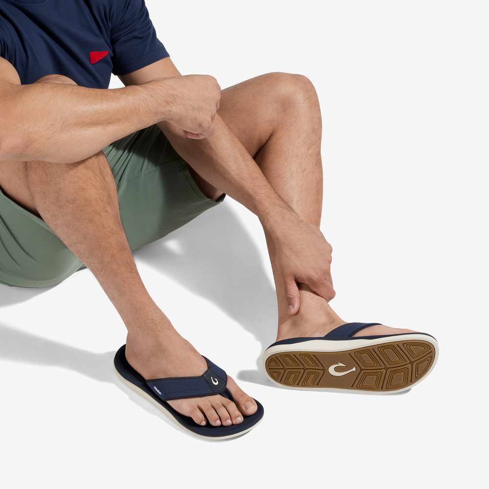 OluKai Men|New Arrivals | 'Ahi Kai - Trench Blue / Trench Blue