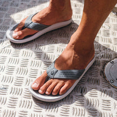 OluKai Men | Ulele Men's Water-Ready Beach Sandals - Stone