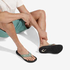 OluKai Men|New Arrivals | 'Ohana - Seagreen / Black
