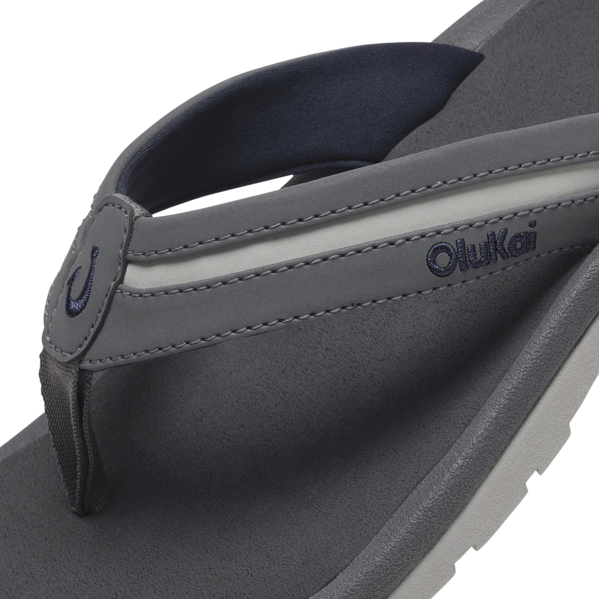 OluKai Men | ʻOhana Palua - Cloud Grey / Rock