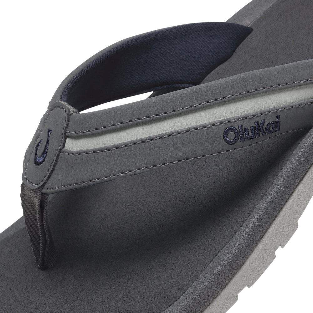 OluKai Men | ʻOhana Palua - Cloud Grey / Rock