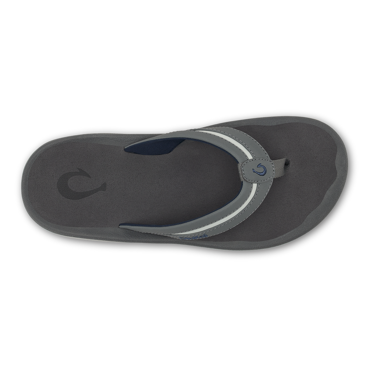 OluKai Men | ʻOhana Palua - Cloud Grey / Rock