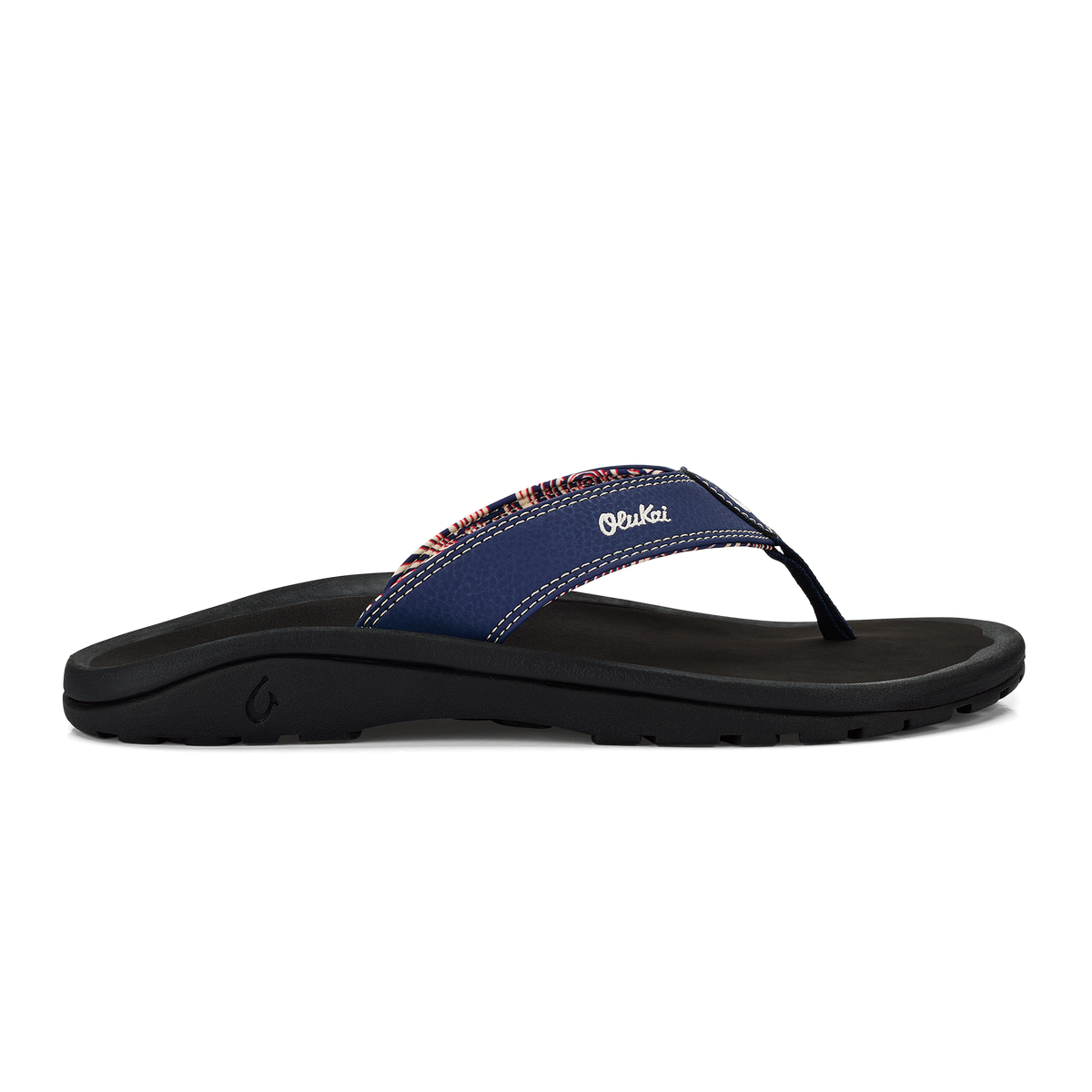 OluKai Men | ‘Ohana Men's Beach Sandals - Navy / Onyx