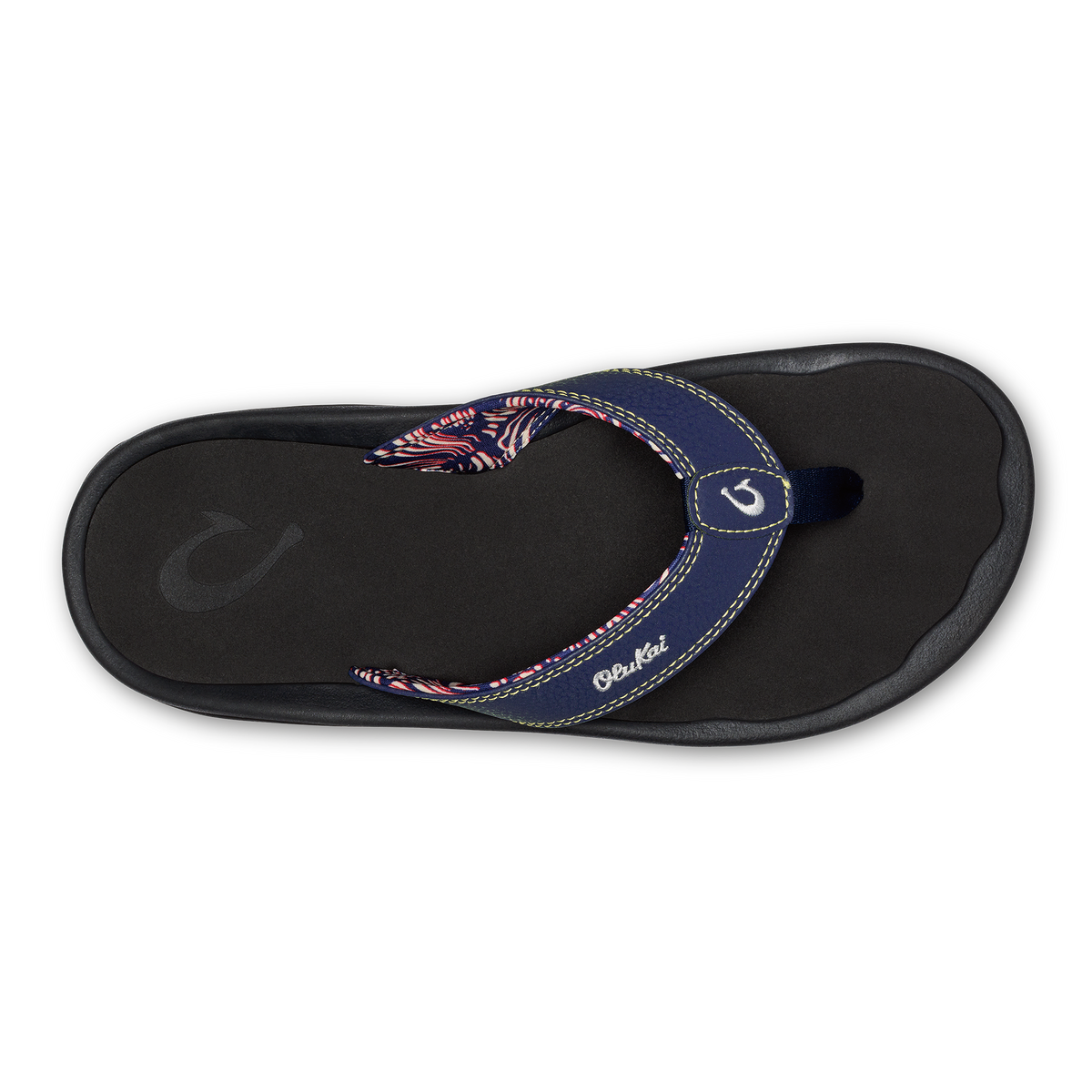 OluKai Men | ‘Ohana Men's Beach Sandals - Navy / Onyx