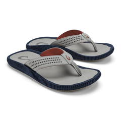 OluKai Men | Ulele Men's Beach Sandals - Ash