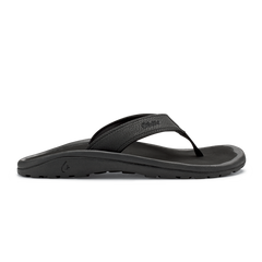 OluKai Men | ‘Ohana Men's Best Selling Beach Sandals - Black