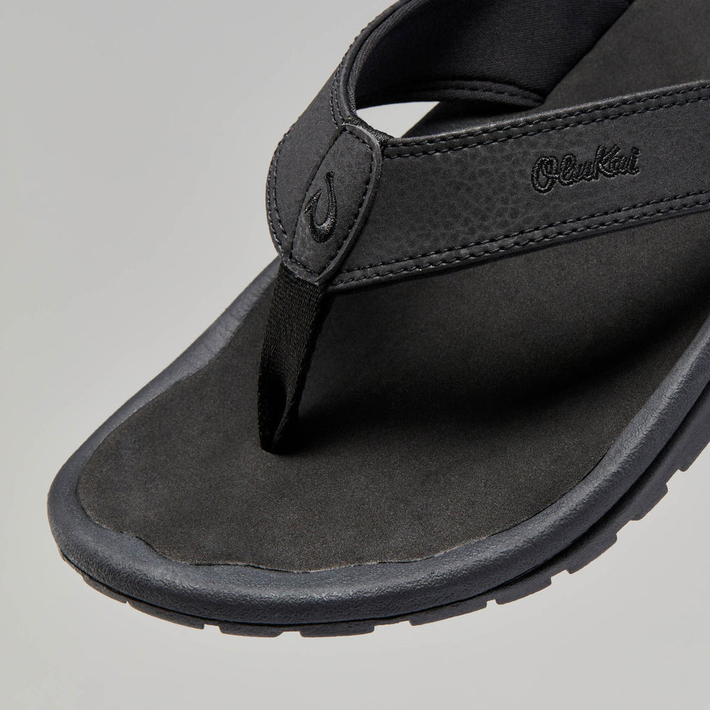 OluKai Men | ‘Ohana Men's Best Selling Beach Sandals - Black
