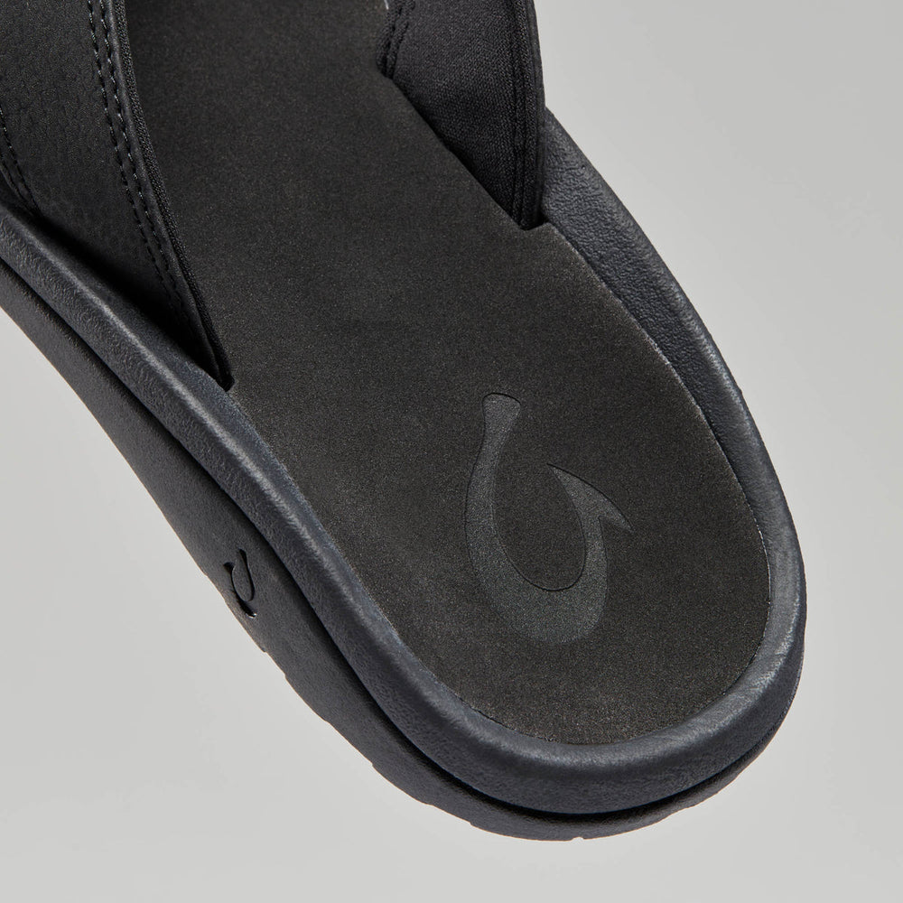 OluKai Men | ‘Ohana Men's Best Selling Beach Sandals - Black