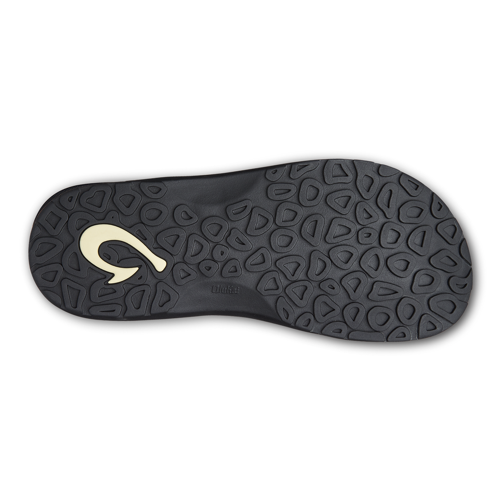 OluKai Men | ‘Ohana Men's Best Selling Beach Sandals - Black