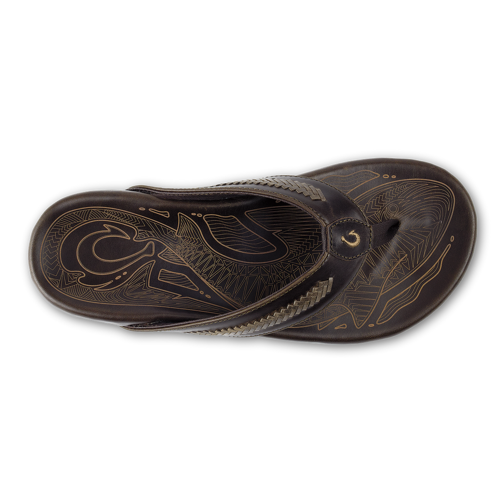OluKai Men | Mea Ola Mano - Dk Java / Mustang