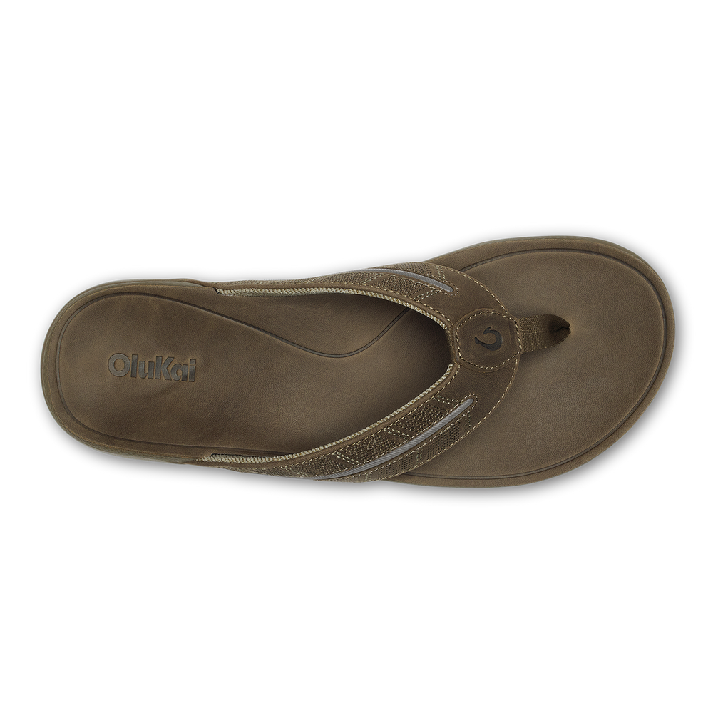 OluKai Men|New Arrivals | Tuahine Palm - Mustang / Mustang