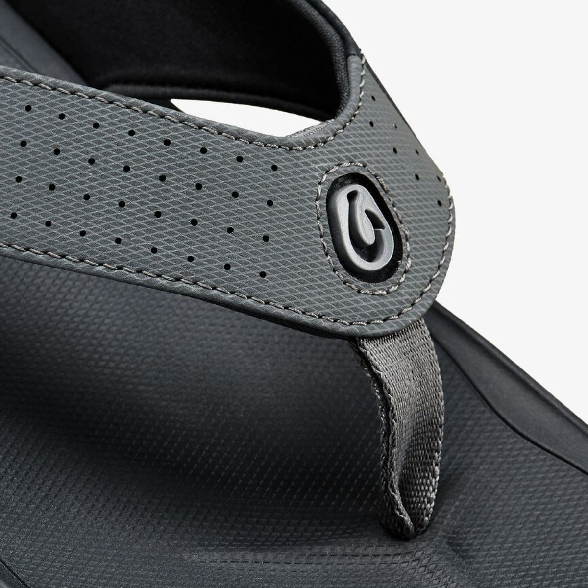 OluKai Men | Ki‘i Men’s Water Ready Beach Sandals - Rock / Lava Rock