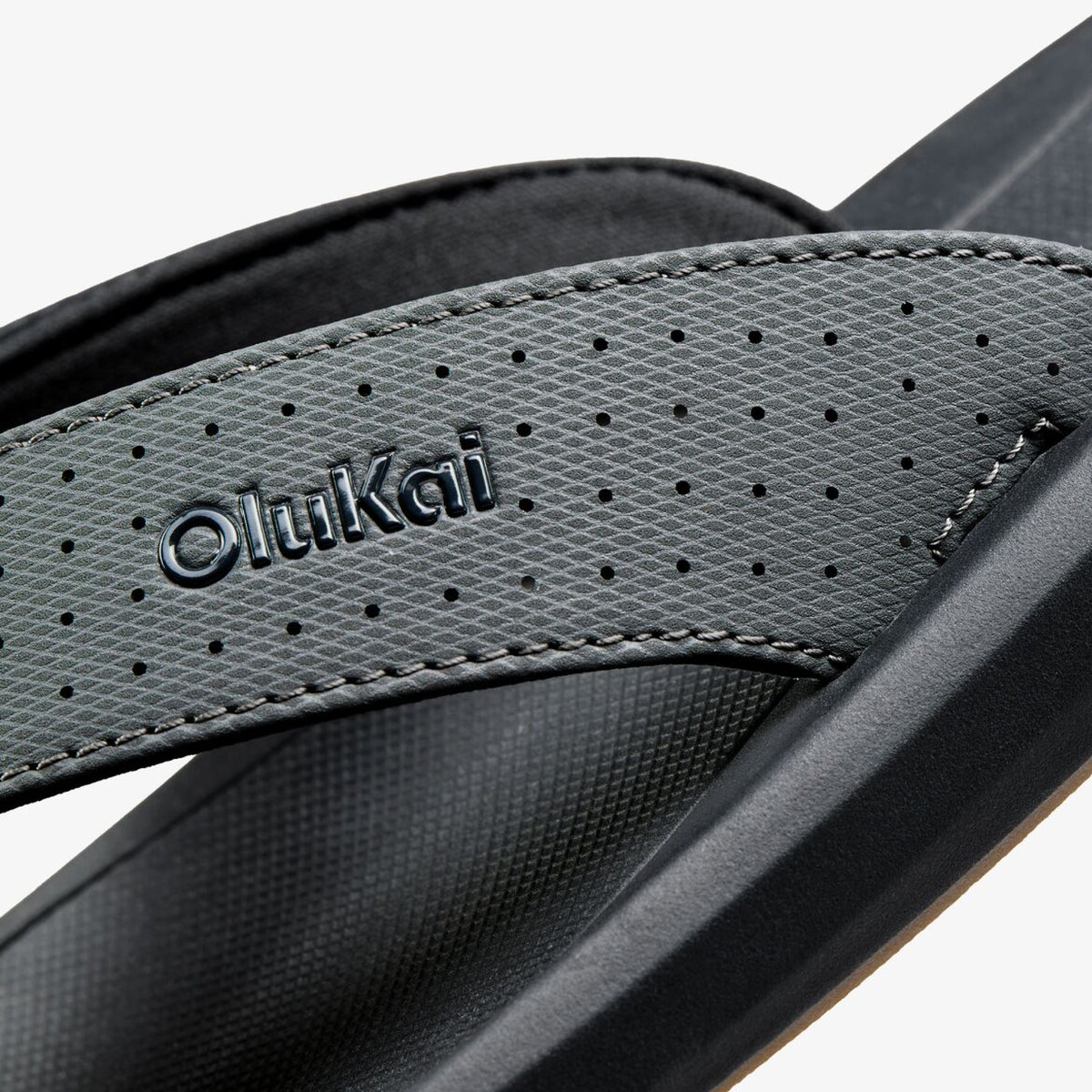 OluKai Men | Ki‘i Men’s Water Ready Beach Sandals - Rock / Lava Rock