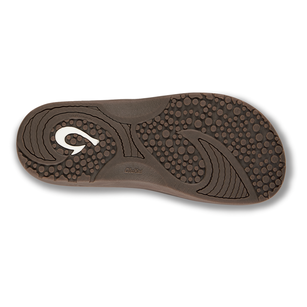 OluKai Men | Nalu Slide Men's Beach Slide Sandals - Dark Java