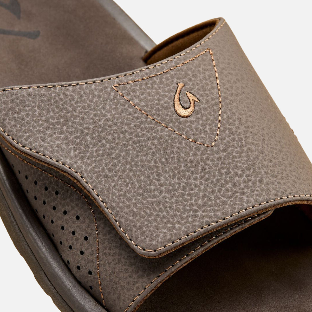 OluKai Men | Nalu Slide Men's Beach Slide Sandals - Dark Java