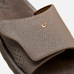 OluKai Men | Nalu Slide Men's Beach Slide Sandals - Dark Java