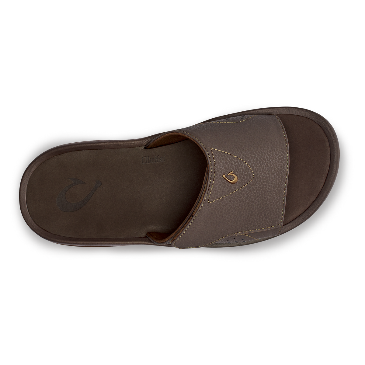 OluKai Men | Nalu Slide Men's Beach Slide Sandals - Dark Java