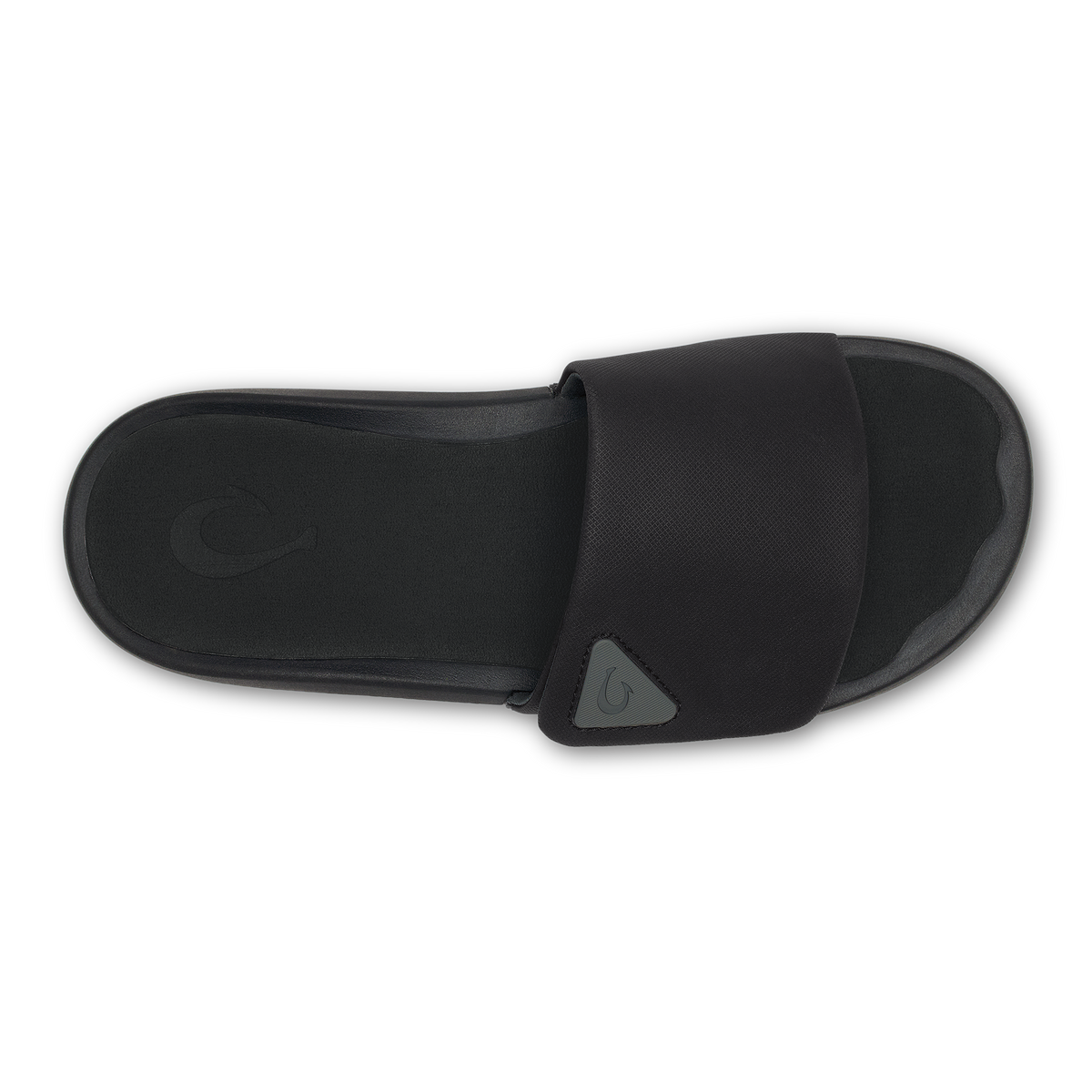 OluKai Men|New Arrivals | Ulele Slide - Lava Rock / Lava Rock
