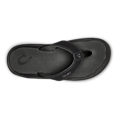 OluKai Men | OluKai ‘Ohana - Black / Dark Shadow | Men's Beach Sandals