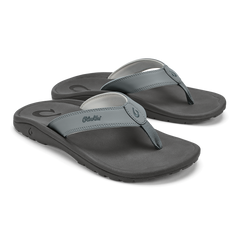 OluKai Men | ‘Ohana Men's Best Selling Beach Sandals - Ash / Rock