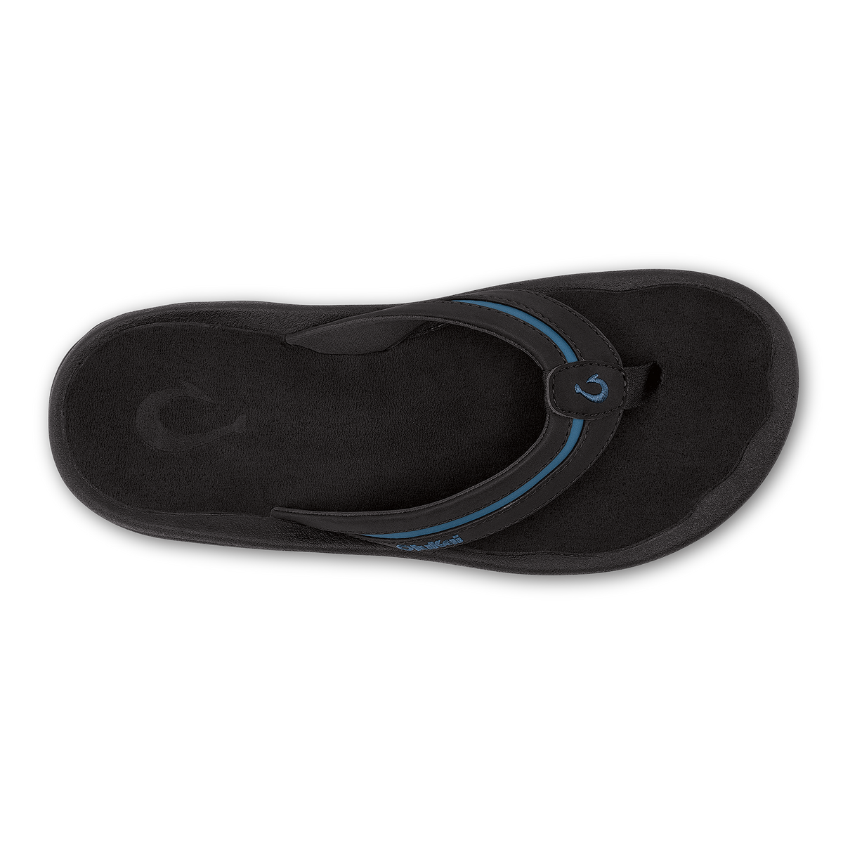 OluKai Men | ʻOhana Pālua - Black / Slate Blue