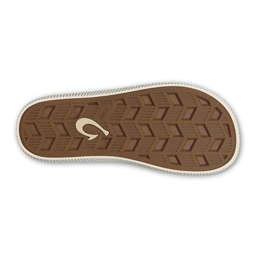 OluKai Men | Ulele Men's Beach Sandals - Slate Blue / Charcoal