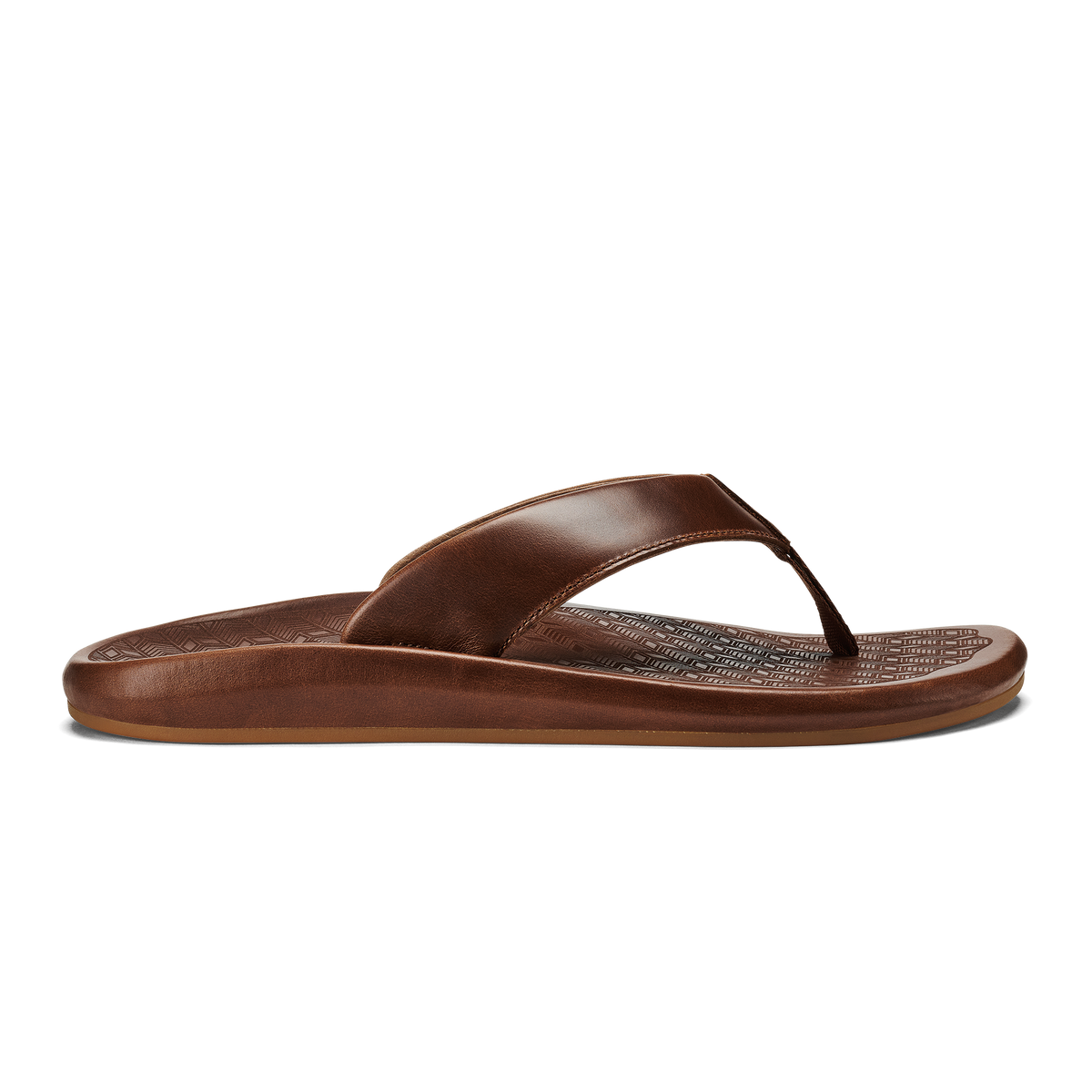 OluKai Men | ‘Ilikai Men‘s Leather Sandals - Toffee