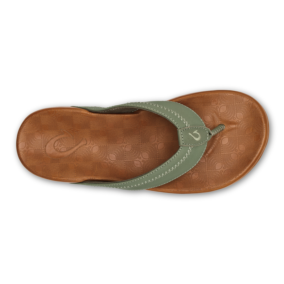 OluKai Men | Hiapo - Odyssey Grey / Sahara Men’s Leather Beach Sandals
