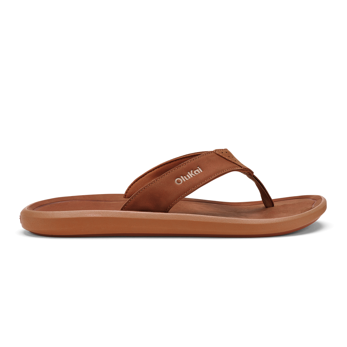 OluKai Men | Pili Men’s Waterproof Leather Sandals - Fox