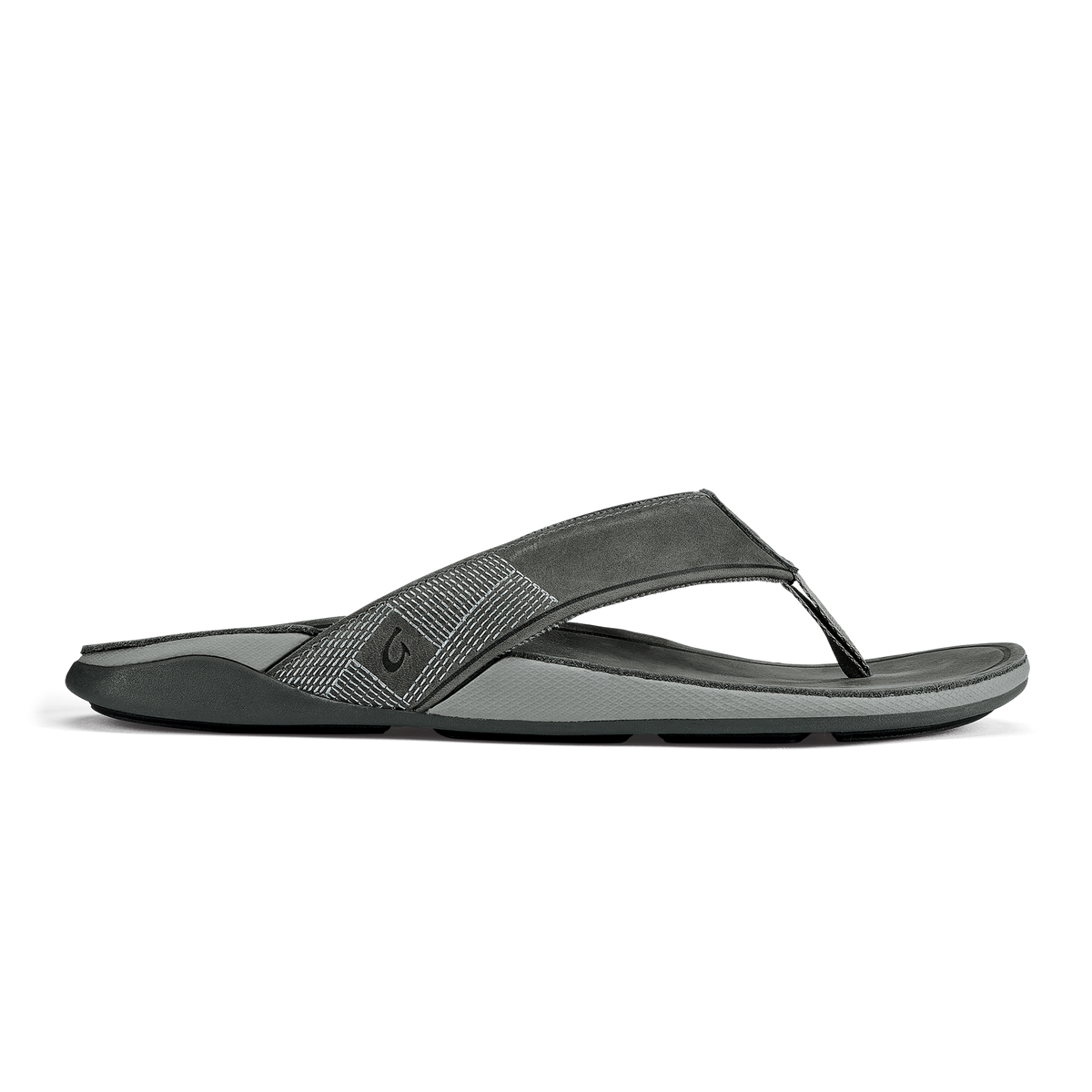 OluKai Men | Tuahine Men's Waterproof Leather Beach Sandals - Lagoon