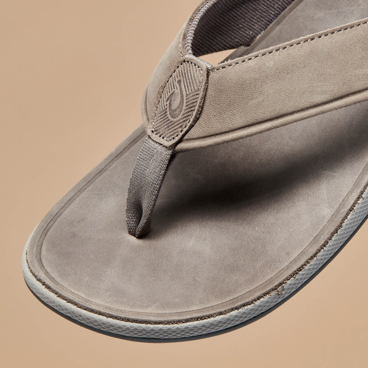 OluKai Men | Tuahine Men's Waterproof Leather Beach Sandals - Lagoon