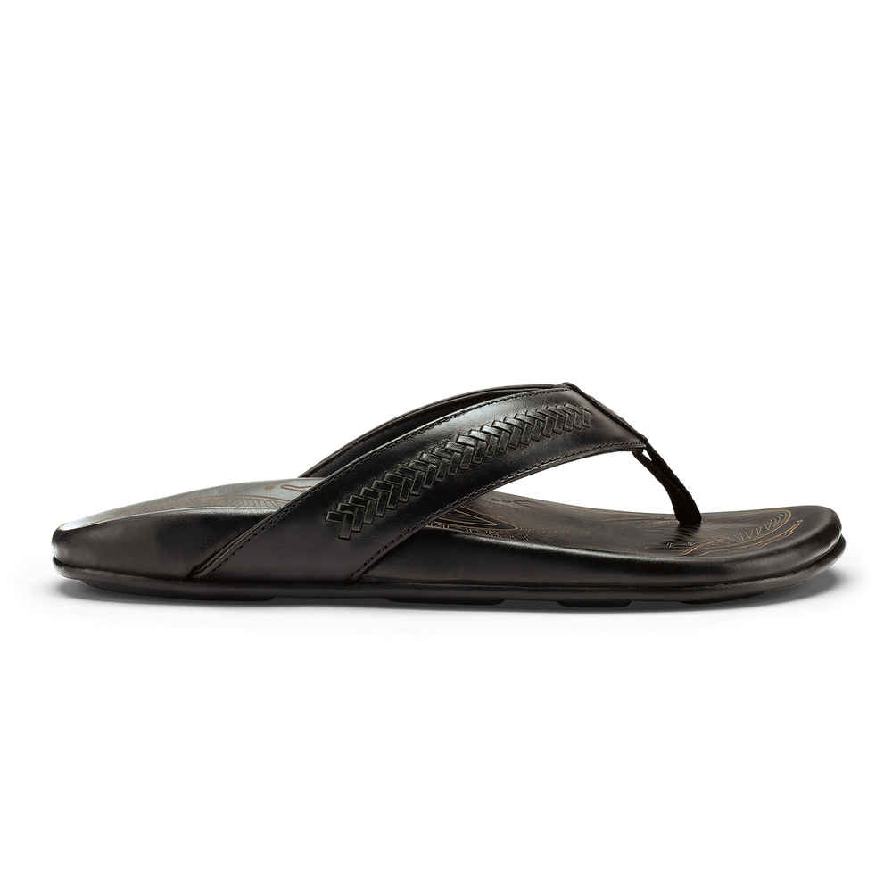 OluKai Men | Mea Ola Mano - Black / Dk Shadow