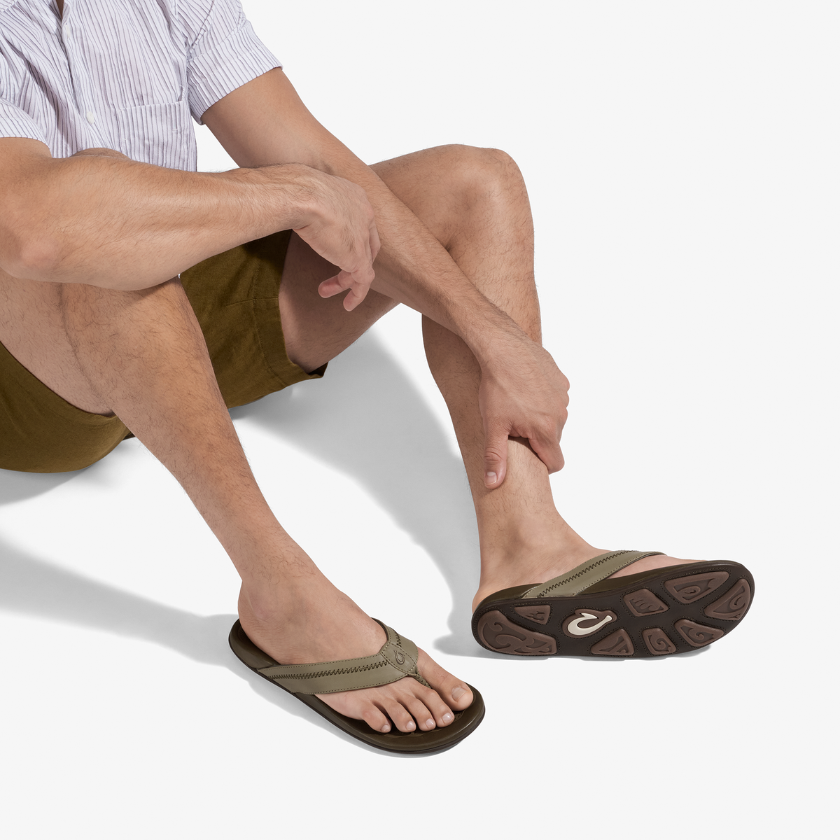 OluKai Men|New Arrivals | Hiapo - Clay / Mustang