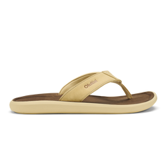 OluKai Men | Pili Men’s Waterproof Leather Sandals - Toasted Coconut / Tan