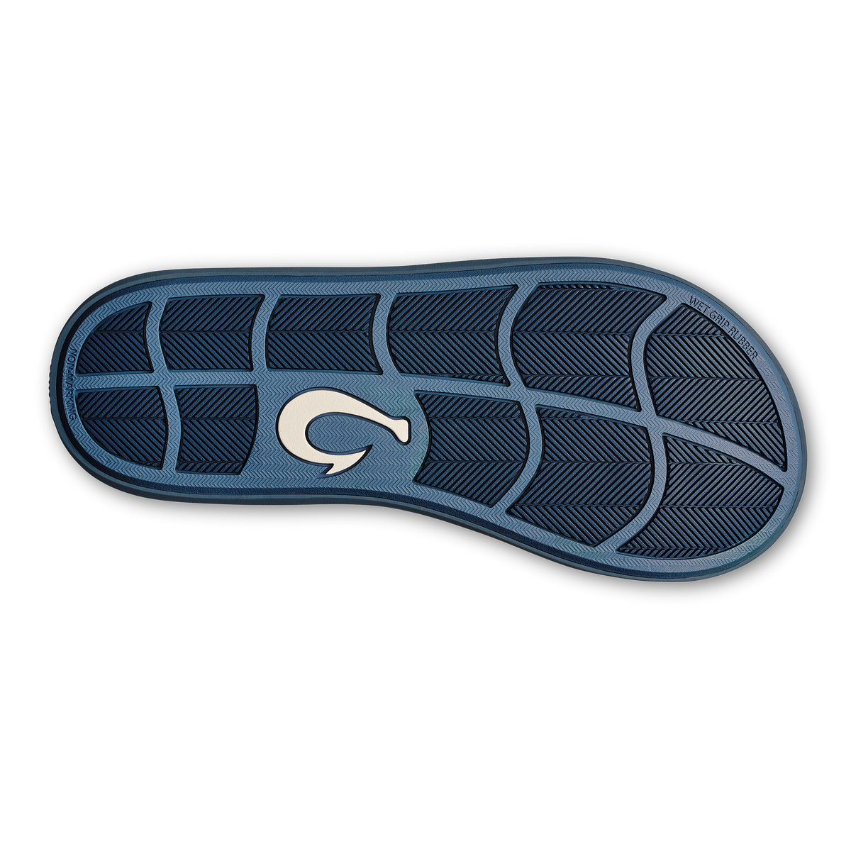 OluKai Men | Pili Men’s Waterproof Leather Sandals - Blue Fog / Coastal Blue