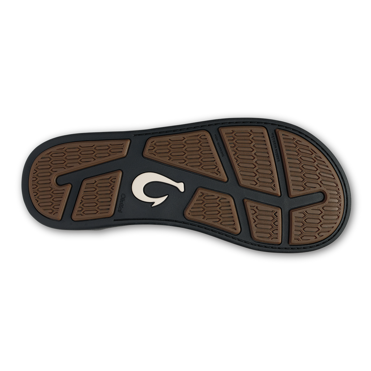 OluKai Men|New Arrivals | Tuahine Palm - Lava Rock / Dk Shadow
