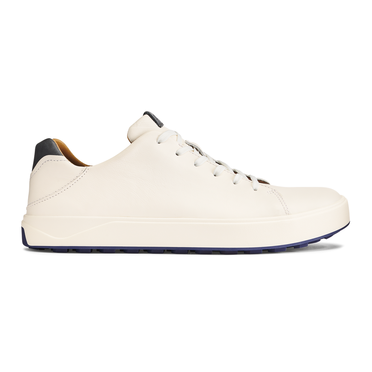 OluKai Men | Wai‘alae Men’s Waterproof Leather Golf Shoes - White