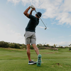 OluKai Men | Mākena Men’s Waterproof Golf Shoes - Mood Indigo