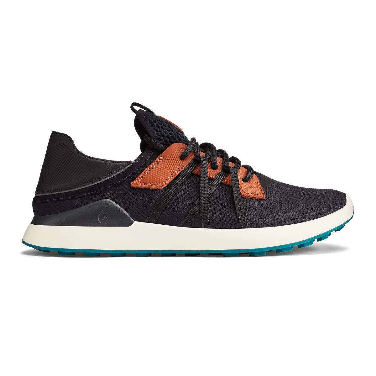 OluKai Men | Manele Men’s Breathable Golf Shoes - Black / Dark Shadow