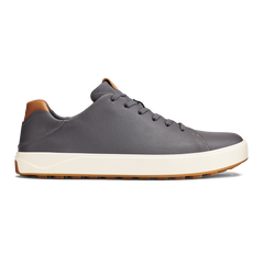 OluKai Men | Wai‘alae Men’s Waterproof Leather Golf Shoes - Stone