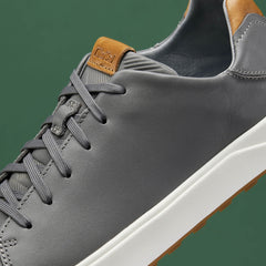 OluKai Men | Wai‘alae Men’s Waterproof Leather Golf Shoes - Stone
