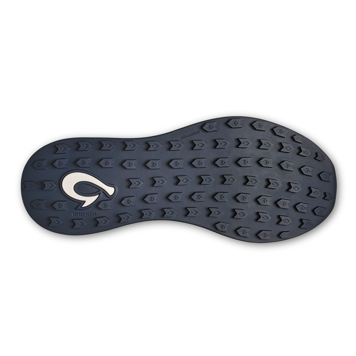 OluKai Men | Manele Men’s Breathable Golf Shoes - Bright White / Mood Indigo