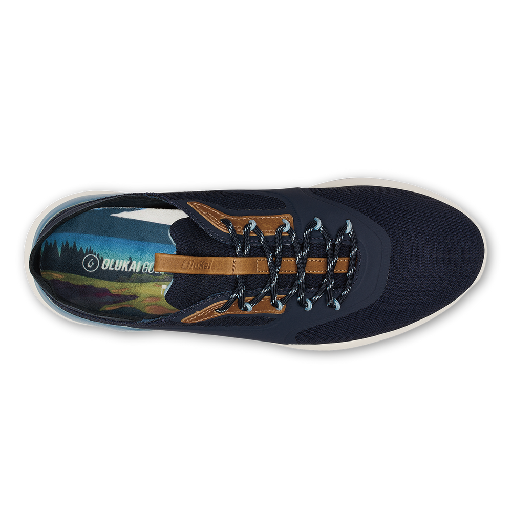 OluKai Men | OluKai Kā‘anapali Men’s Golf Shoe - Trench Blue / Sea Ice