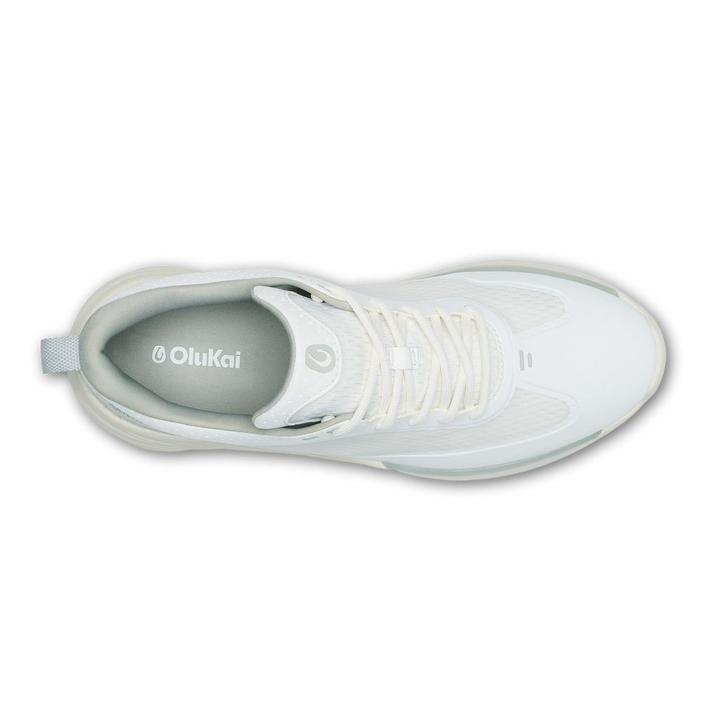 OluKai Men | Mākena WP - White / White