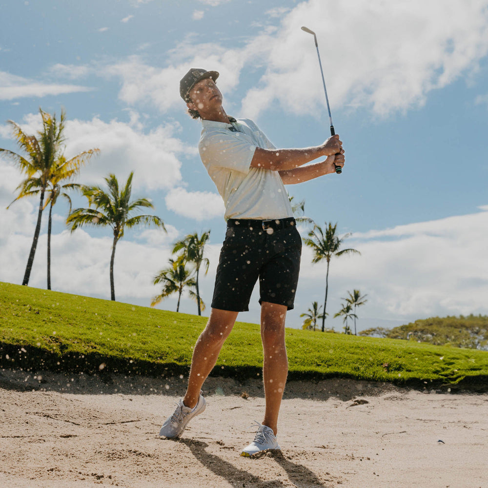 OluKai Men | Mākena Men’s Waterproof Golf Shoes - Sterling